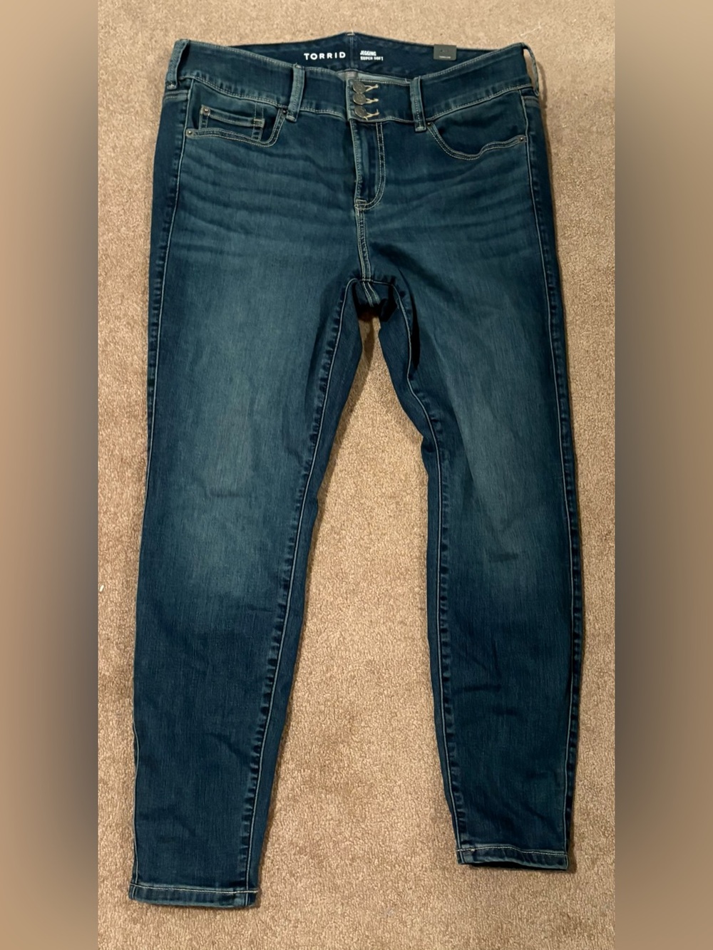 Torrid high rise jegging super soft